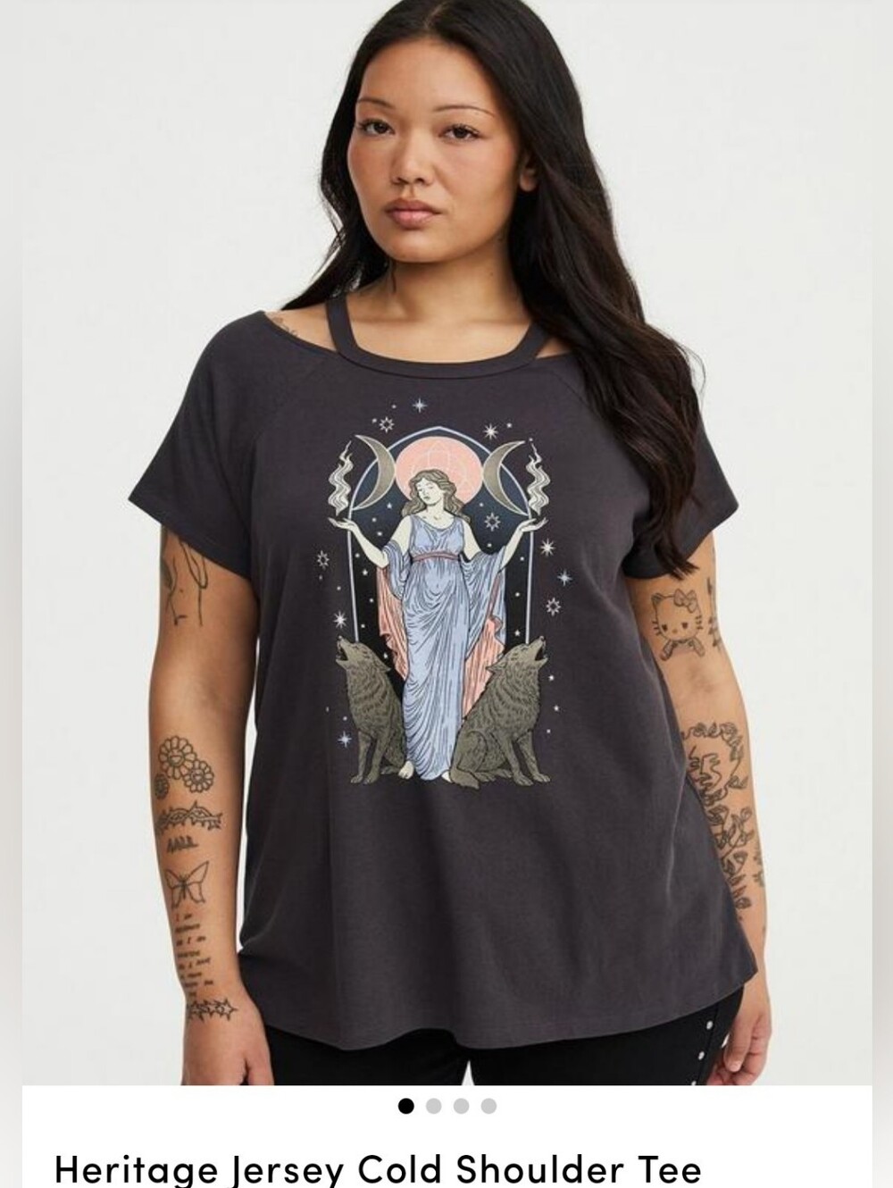 Hecate Cold Shoulder Tee